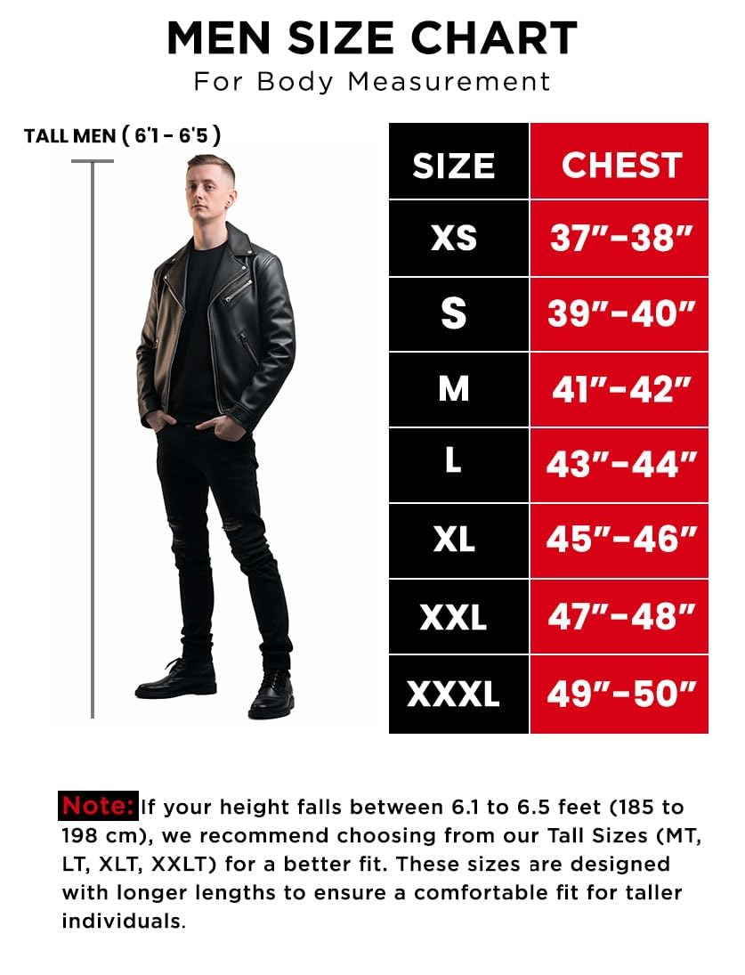 Decrum Genuine Leather Coat for Men - Classic Long Winter Car Coat Jacket | Stylish & Warm Outerwear for Casual Wear, Office & Outdoor Activities