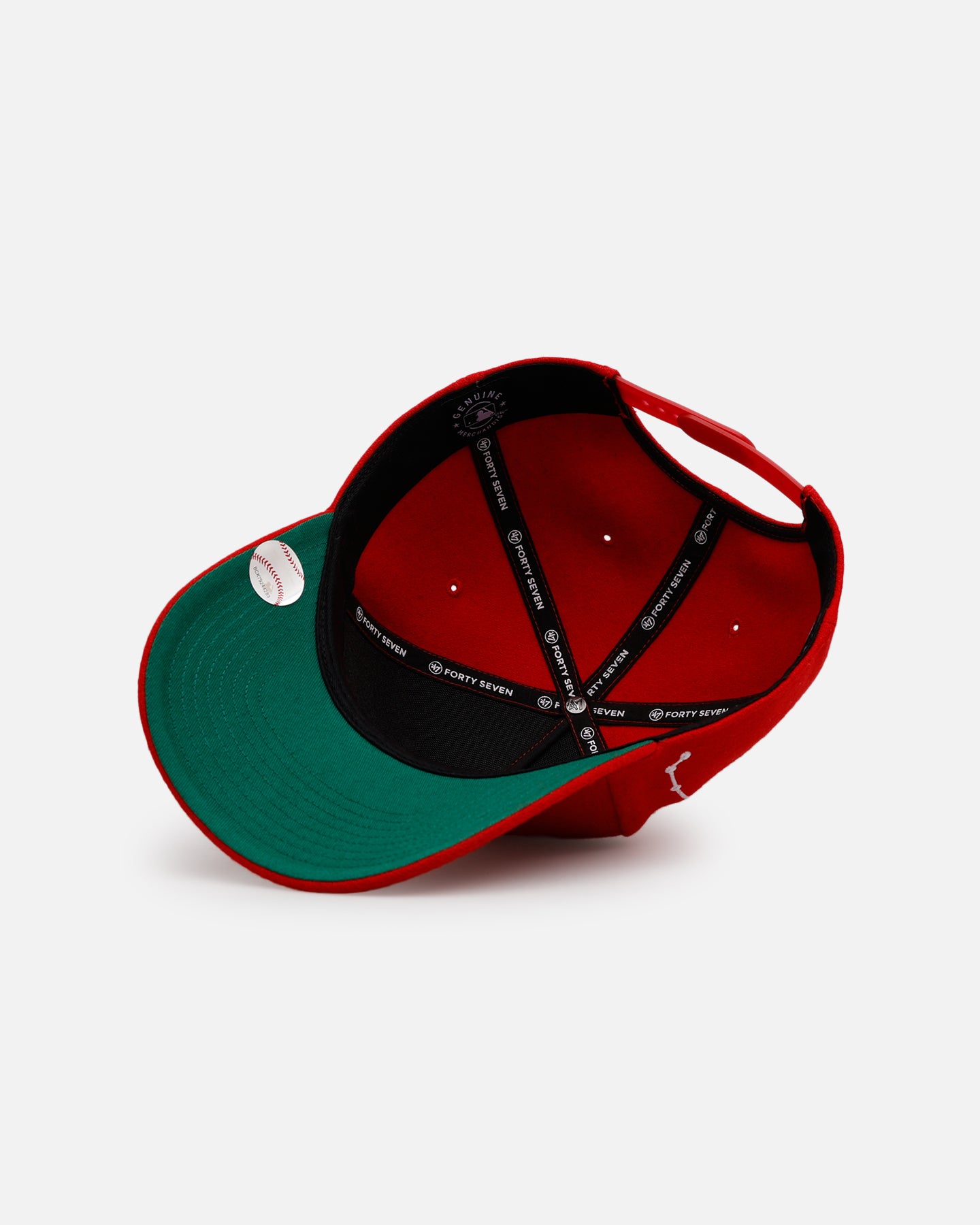 47 Brand Los Angeles Dodgers 'Zodiac' Aries 47 Offside Snapback Red Hat - Official MLB Baseball Cap for Men & Women - Perfect for Sports Fans, Casual Wear & Gift Giving