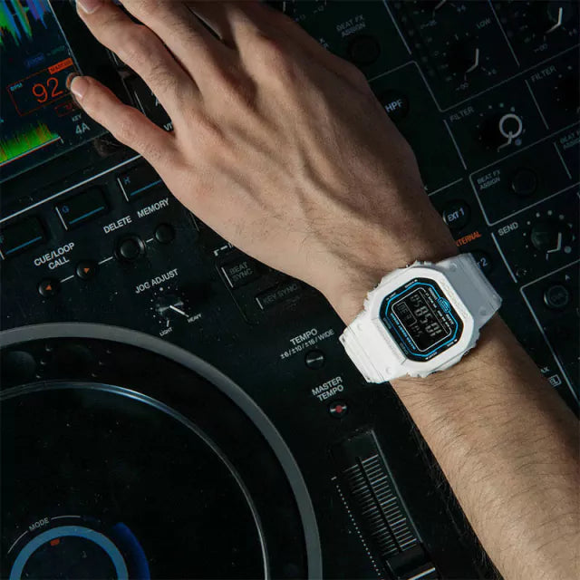 Casio G-Shock DWB5600SF Digital Sport Watch with Shock Resistance, Solar Power, and Bluetooth - Perfect for Outdoor Activities, Running, and Fitness Tracking