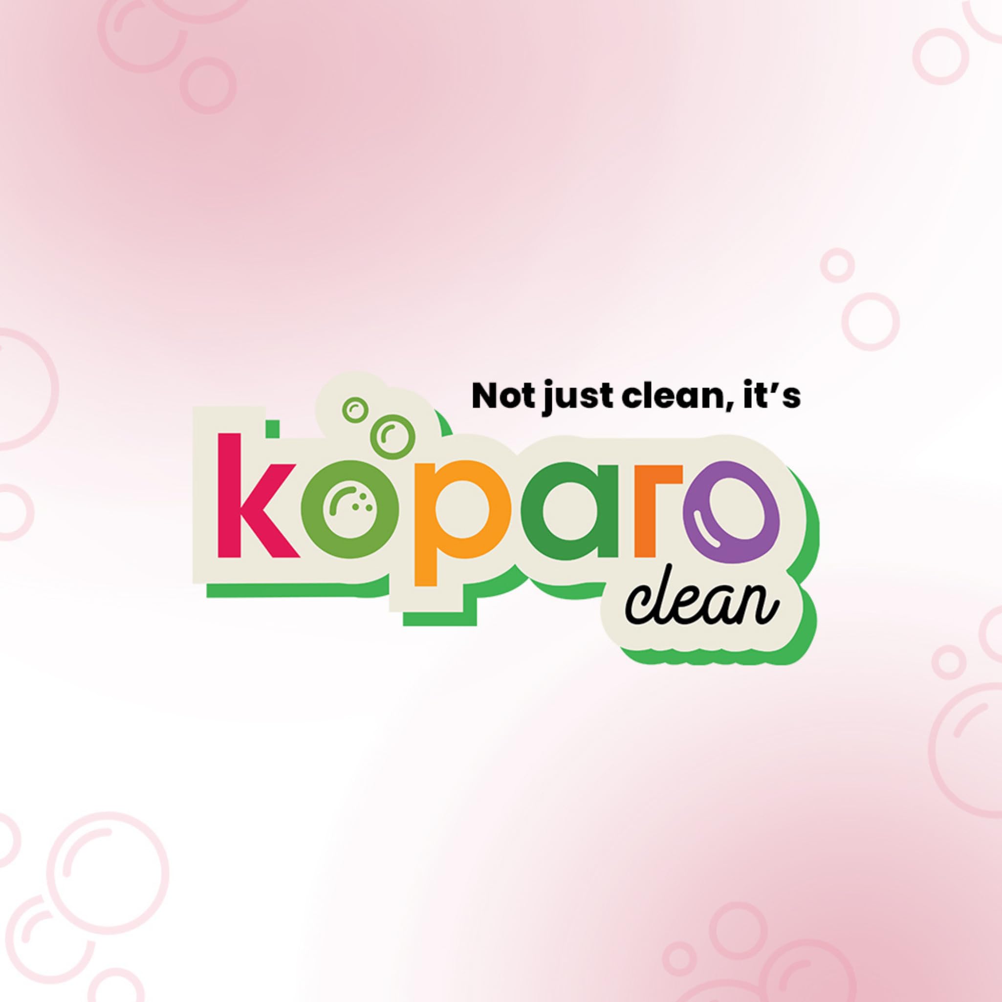 Koparo Natural Disinfectant Floor Cleaner Liquid - 1000ml | Jasmine Scented Eco-Friendly Tile & Marble Cleaner | Non-Toxic, Skin Safe, Baby & Pet Friendly | Perfect for Kitchen, Bathroom & Hardwood Floors
