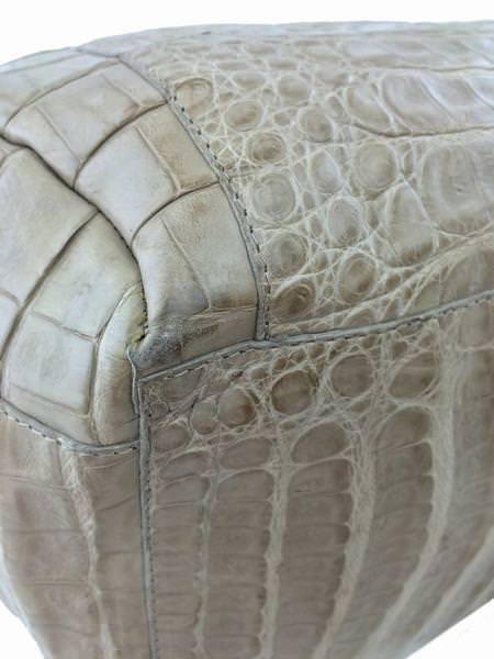 Nancy Gonzalez Genuine Crocodile Leather Large Tote Bag for Women - Luxury Designer Handbag for Work, Travel & Everyday Use