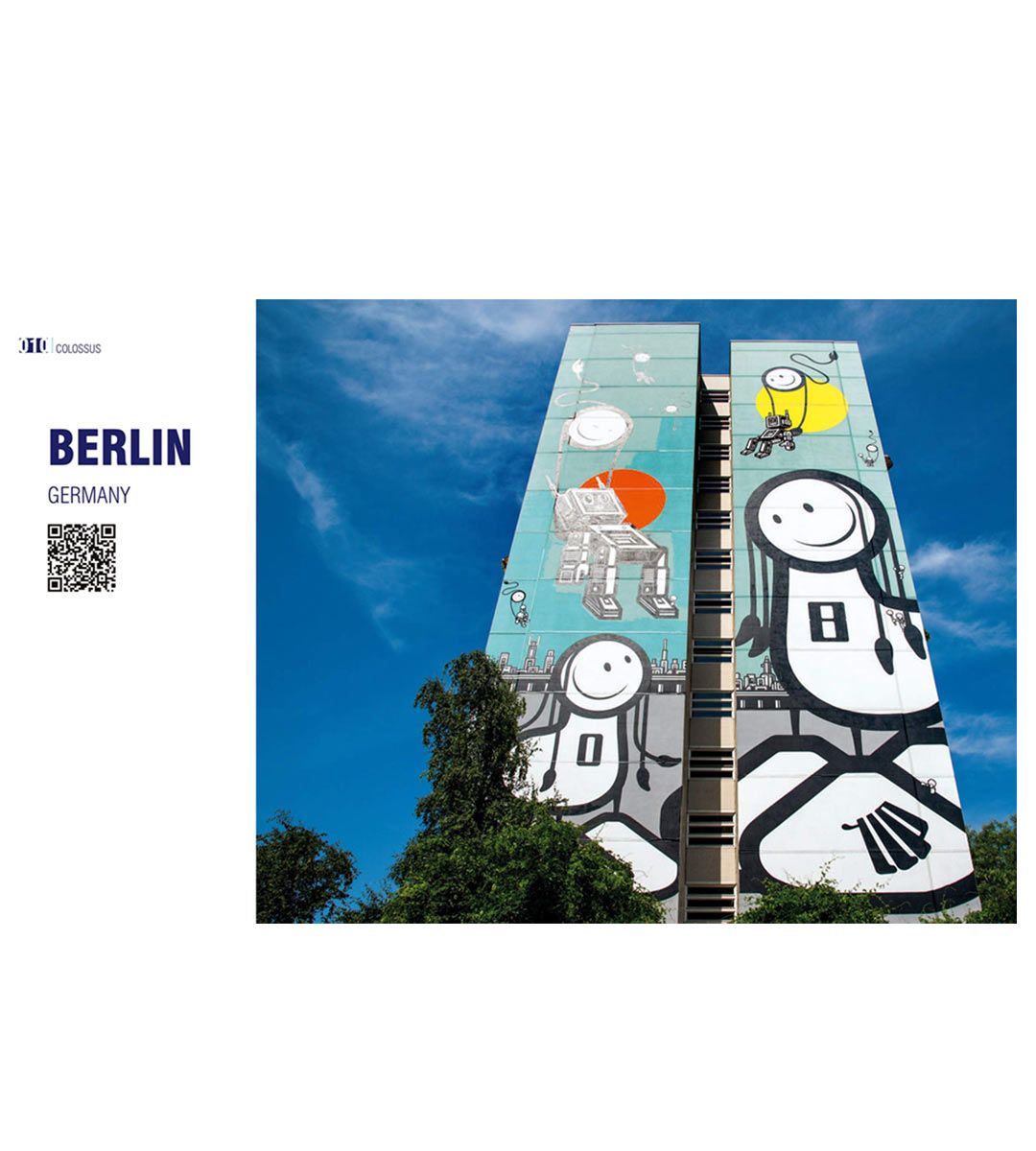 Colossus Street Art Europe - Unique Handmade Wall Decor for Urban & Modern Home Interiors | Perfect for Living Room, Bedroom & Office Spaces