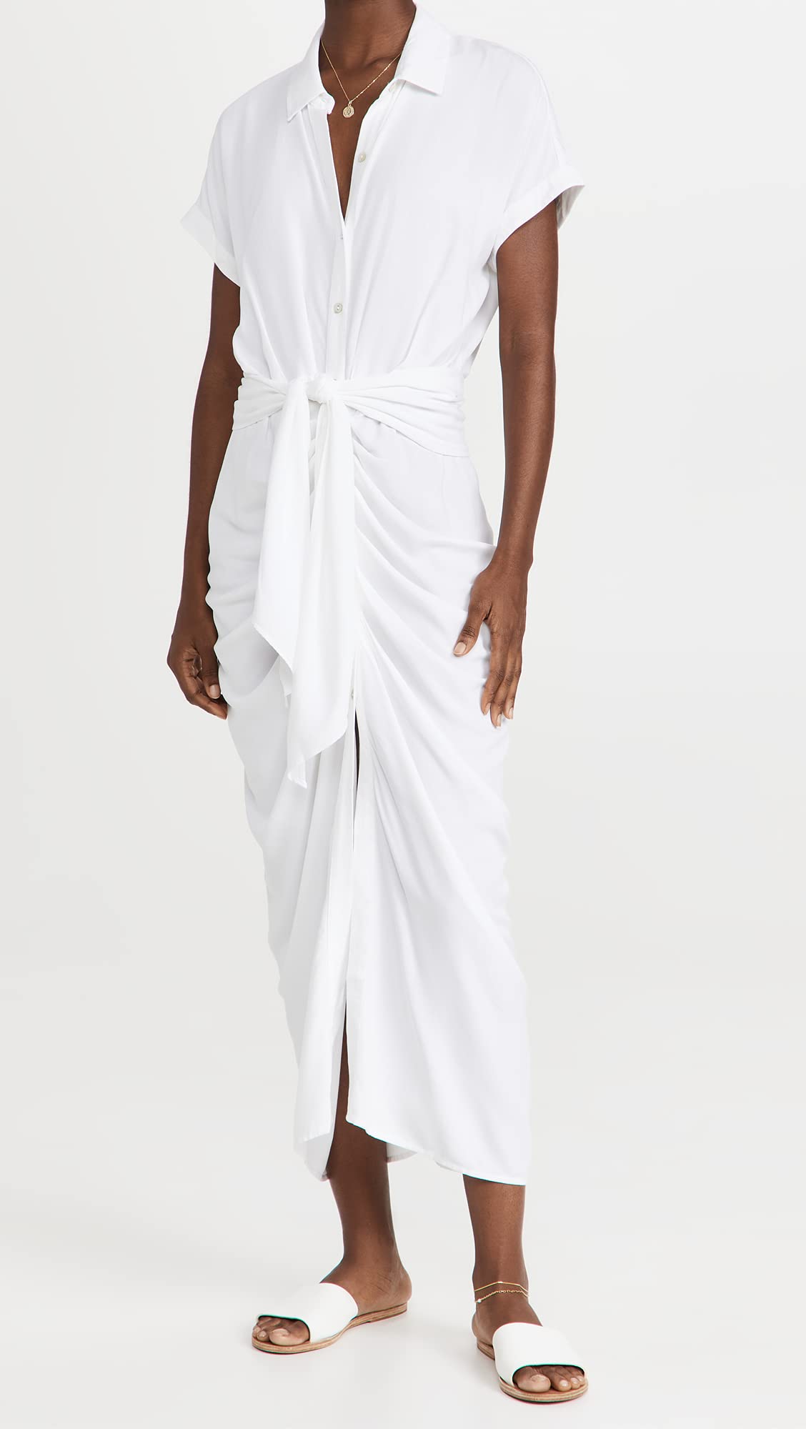 L*Space Prism Dress - White XS (32A) | Flattering Swim Cover Up & Beach Dress for Women | Perfect for Pool Parties, Vacations & Summer Outings