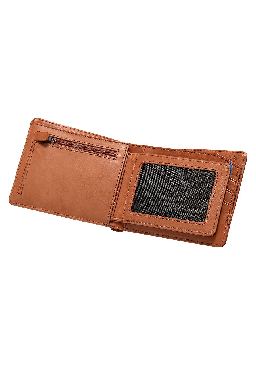 Genuine Leather Coin Wallet - Handmade Saddle Brown for Men & Women | Perfect for Travel, Shopping & Everyday Use