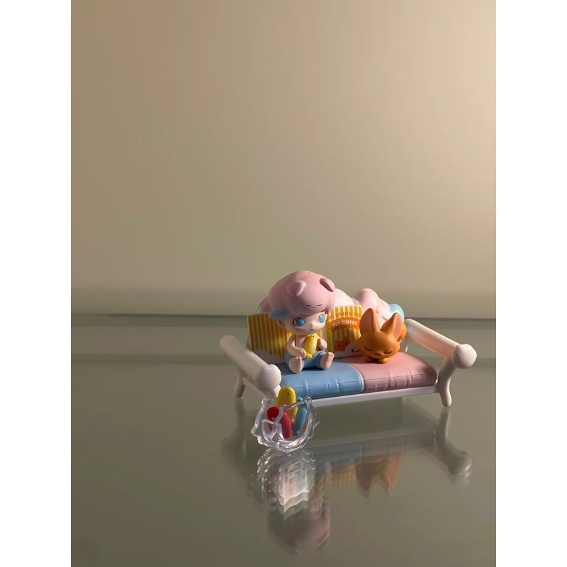 DIMOO Cat Paradise Series Sweetie Blind Box Figure - Cute Collectible Vinyl Toy for Anime Fans & Cat Lovers | Perfect for Home Decor, Office Display & Gift Giving