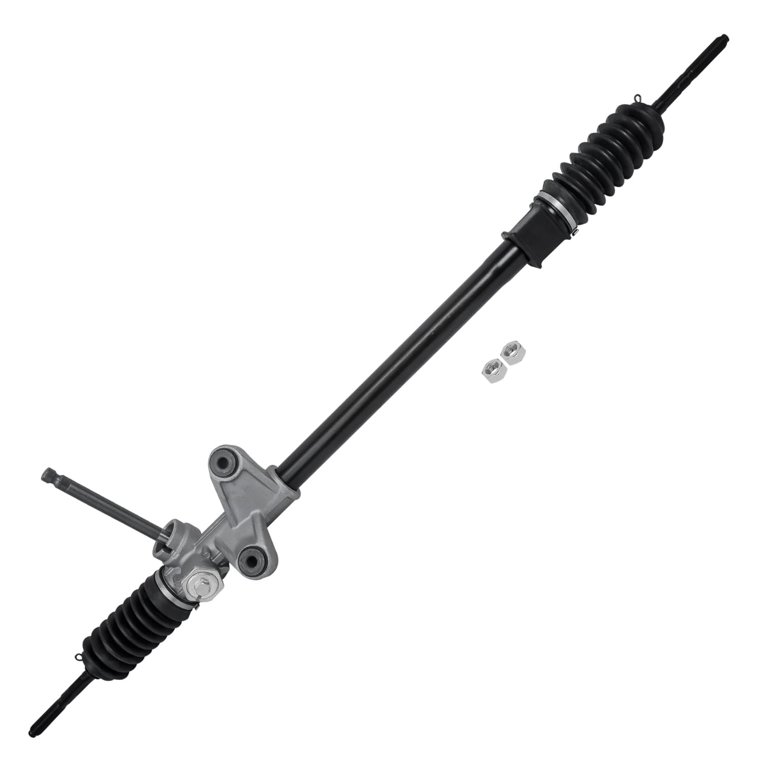 Detroit Axle - Complete Rack and Pinion Assembly Replacement for Honda Civic Del Sol 1993-1997 | Direct Fit Power Steering Gear | Easy Installation for Smooth Steering | Perfect for DIY Repairs & Professional Mechanics