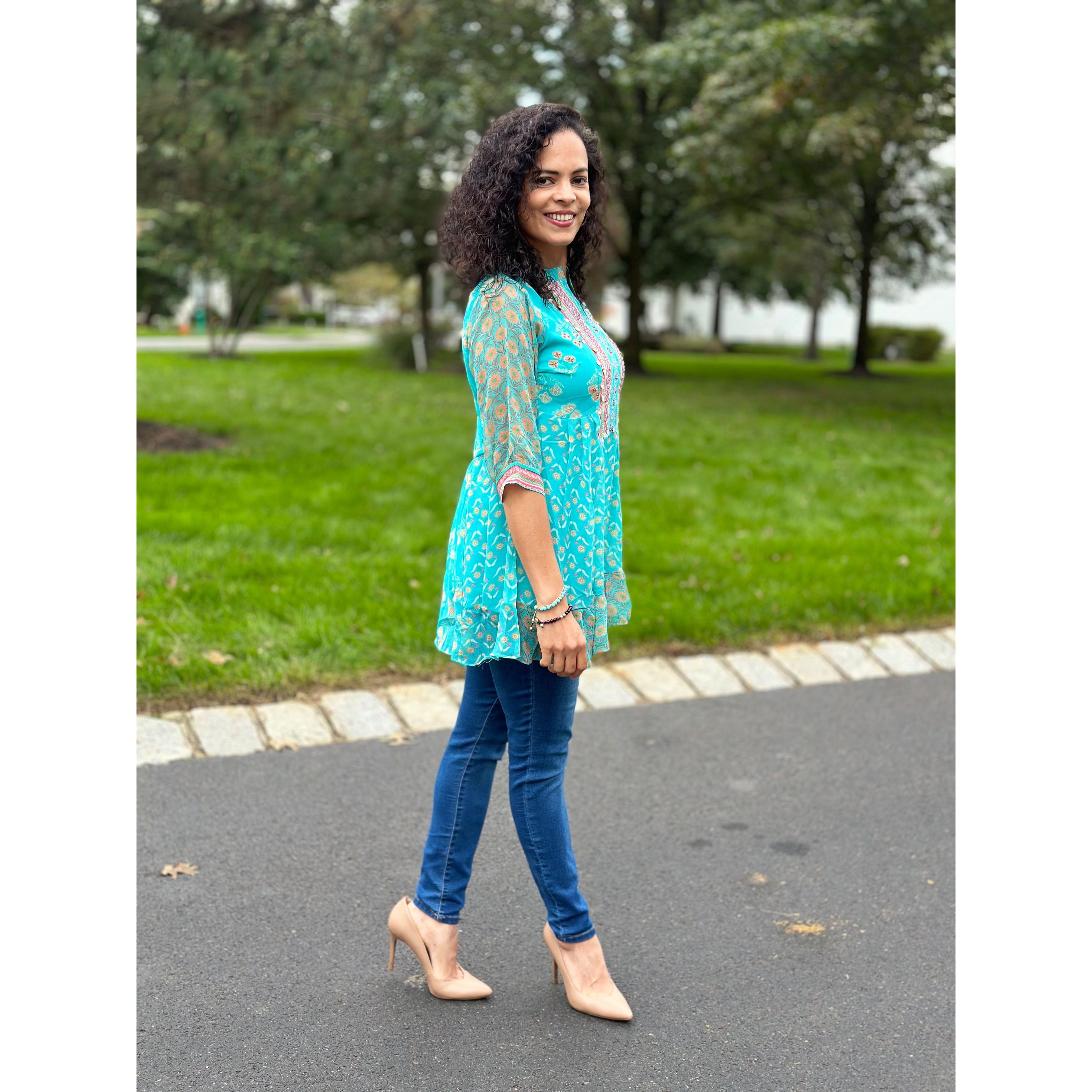 Stylish Women's Short Kurta - Comfortable & Trendy Cotton Top for Casual Wear, Festivals & Parties | Perfect for Everyday Outfits & Special Occasions