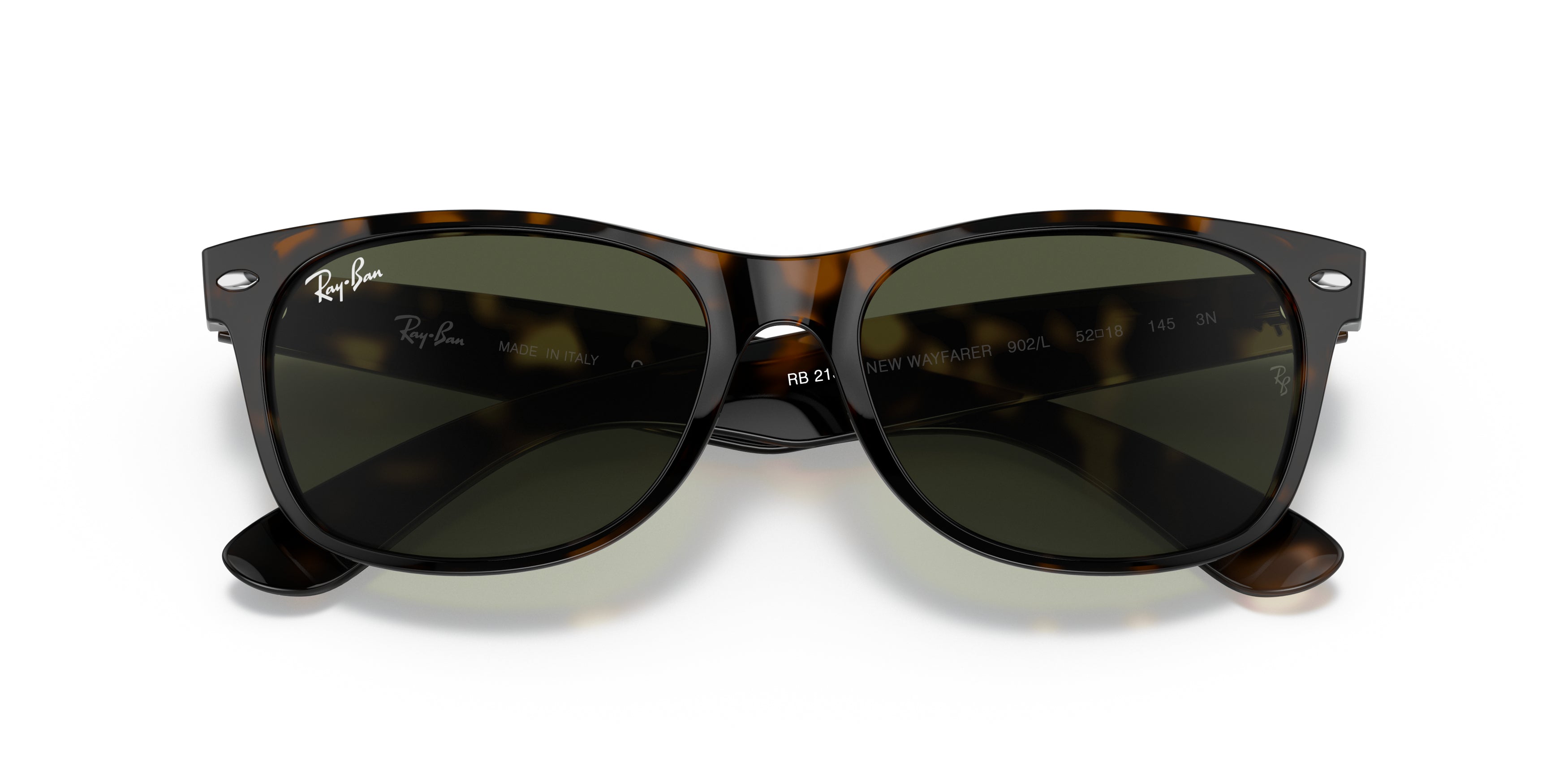 Ray Ban New Wayfarer Sunglasses - Classic Polarized UV Protection Aviator Style for Men & Women | Perfect for Driving, Beach & Outdoor Activities