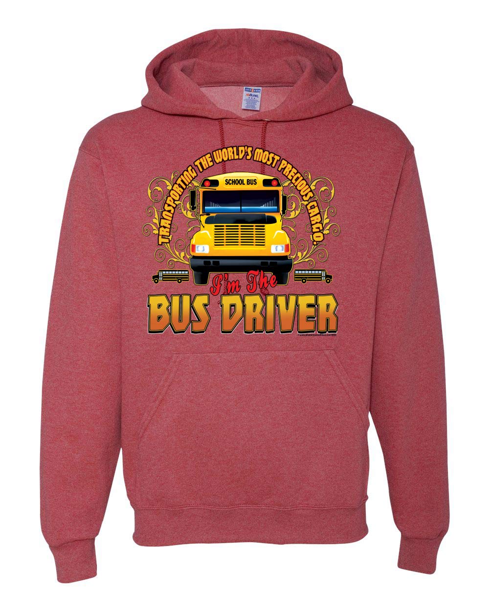 Unisex Graphic Hoodie Sweatshirt - Bus Driver Cars & Trucks Design for Men & Women | Perfect for Casual Wear, Road Trips & Truck Enthusiasts