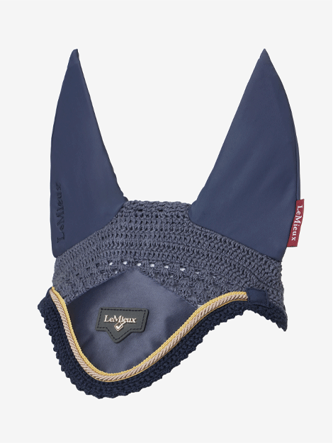 Le Mieux Loire Fly Hood for Horses - Breathable UV Protection Fly Mask with Ears - Perfect for Riding, Training, and Pasture Use
