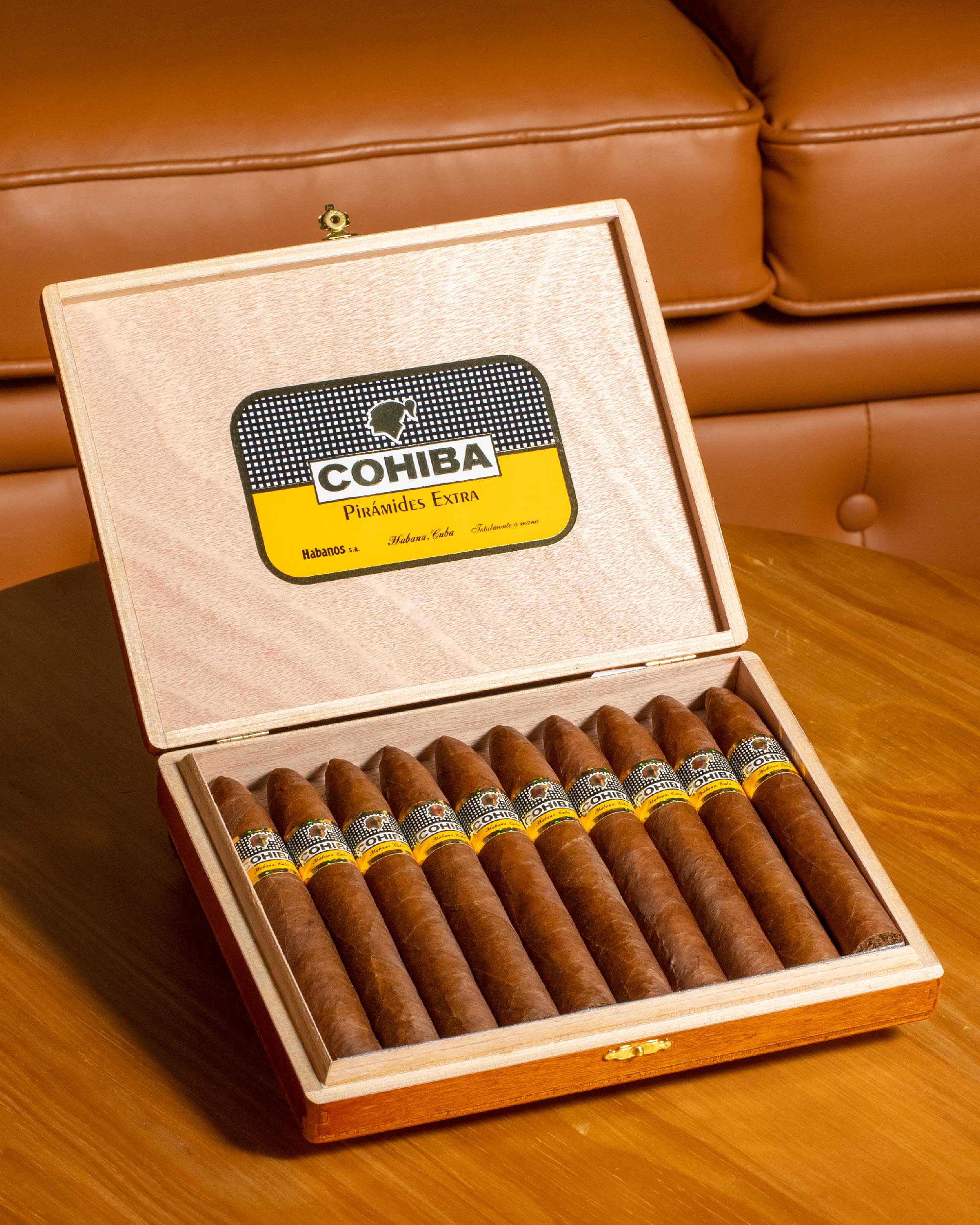Premium Cohiba Piramides Extra Cigars (2020 Vintage) - Luxury Cuban Cigars for Special Occasions & Celebrations