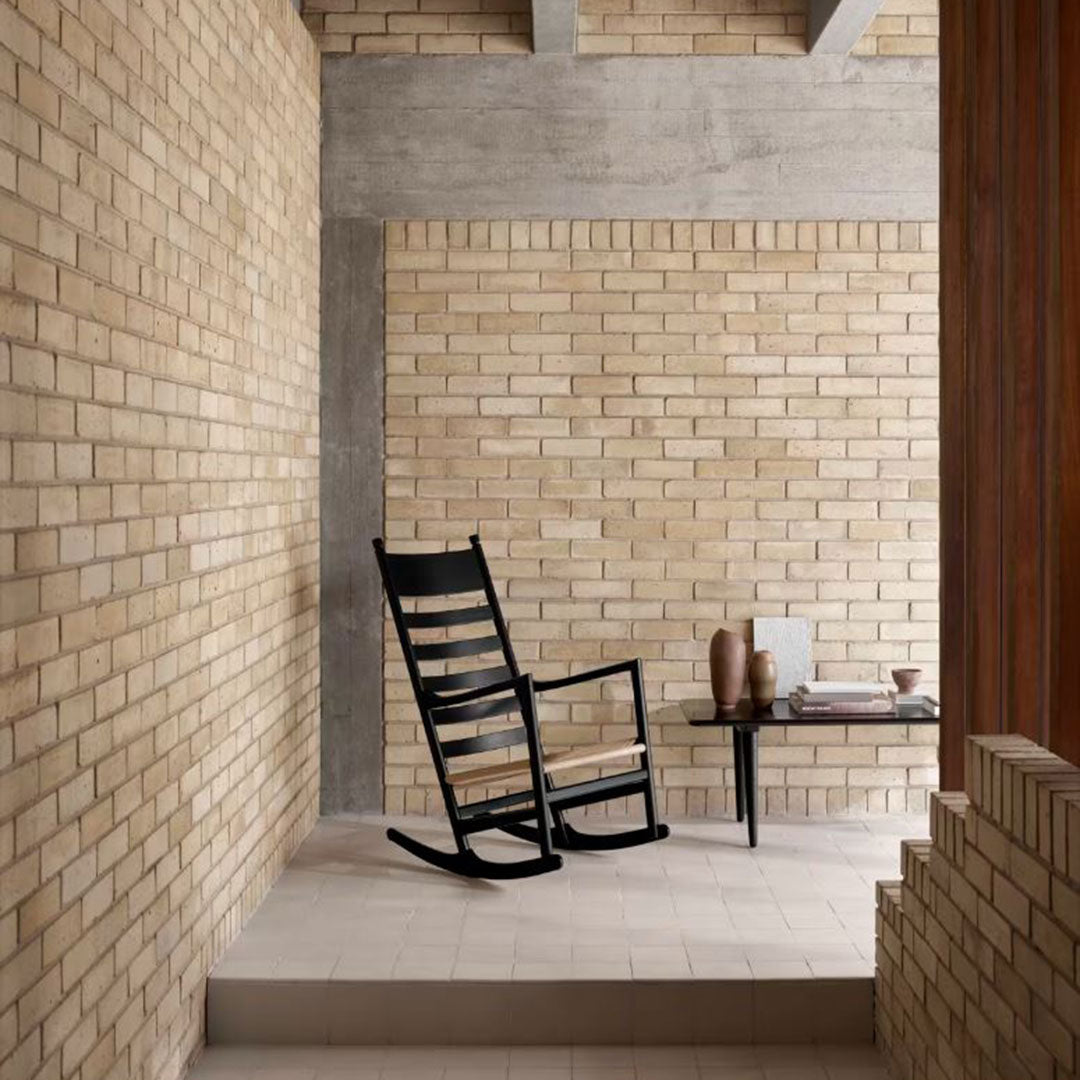 CH45 Rocking Chair - Comfortable Wooden Rocking Chair for Living Room, Nursery & Porch - Perfect for Relaxing, Nursing & Reading