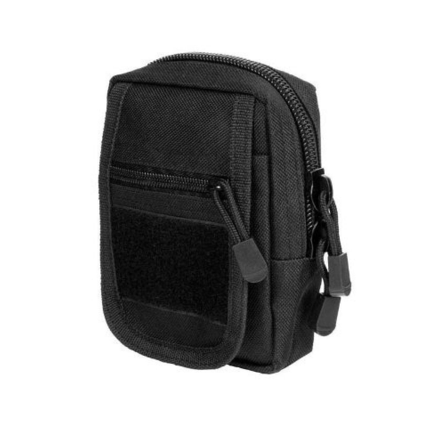 NcSTAR VISM Small Utility Pouch - Compact Tactical EDC Pouch for Outdoor, Hiking, Camping & Military Use (Black)