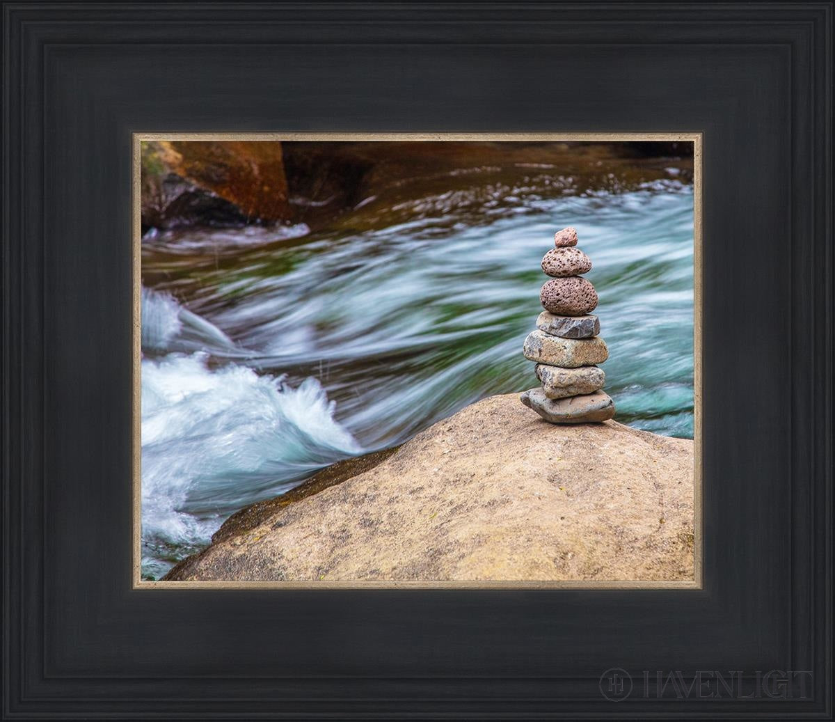 Cairn Meditation Stones - Natural Balancing Stones for Mindfulness, Stress Relief & Yoga - Perfect for Home, Office & Outdoor Meditation Practice