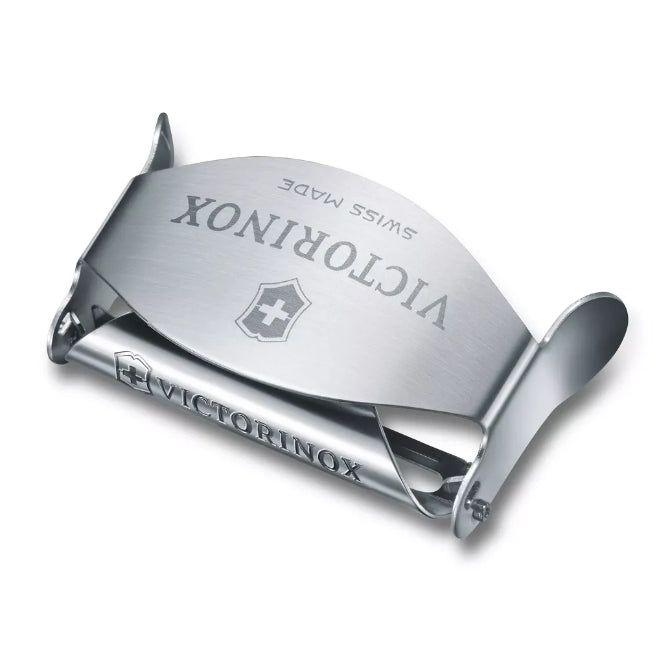 Victorinox Compact Peeler - Stainless Steel Vegetable & Fruit Peeler - Ergonomic Kitchen Tool for Peeling Potatoes, Apples & More - Perfect for Home Cooking & Professional Chefs