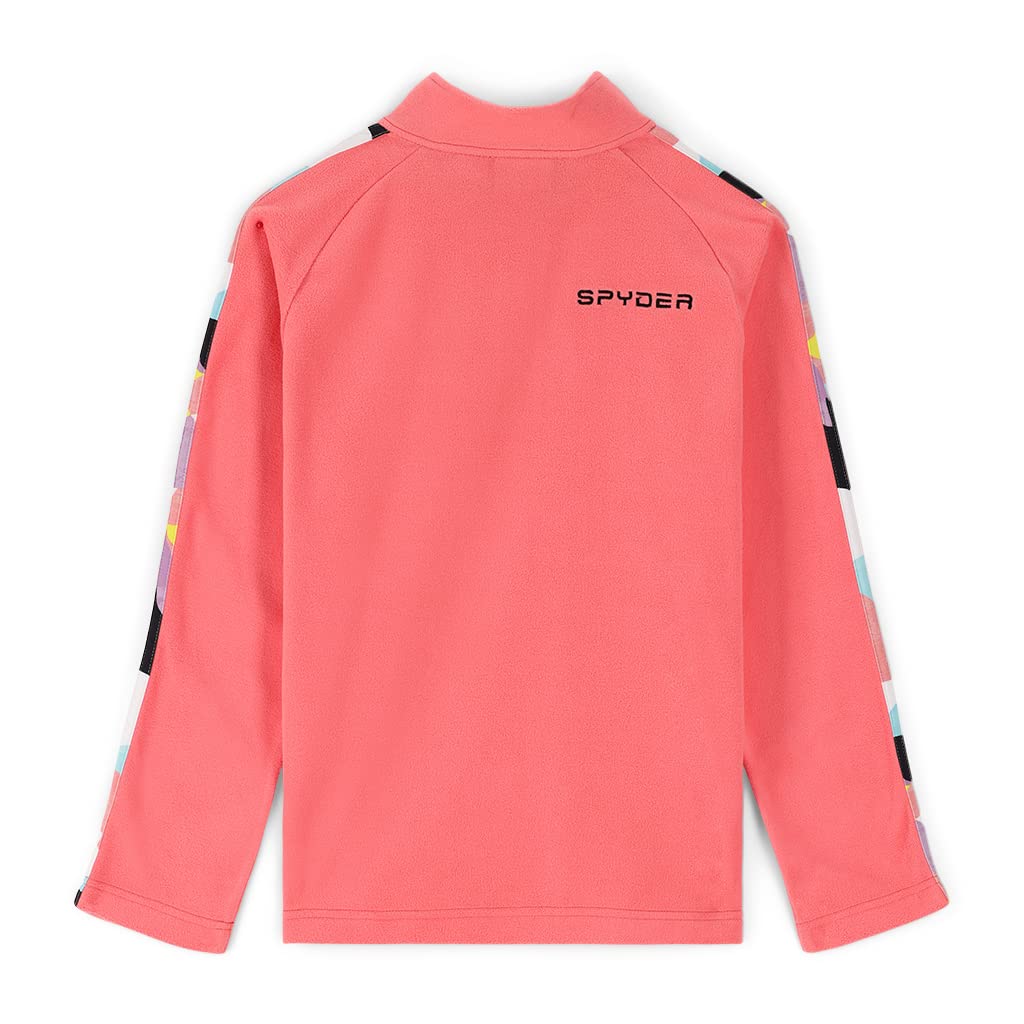Spyder Youth Speed Half Zip Fleece Jacket - Warm & Comfortable Kids' Pullover for Outdoor Activities, Skiing, and Winter Sports