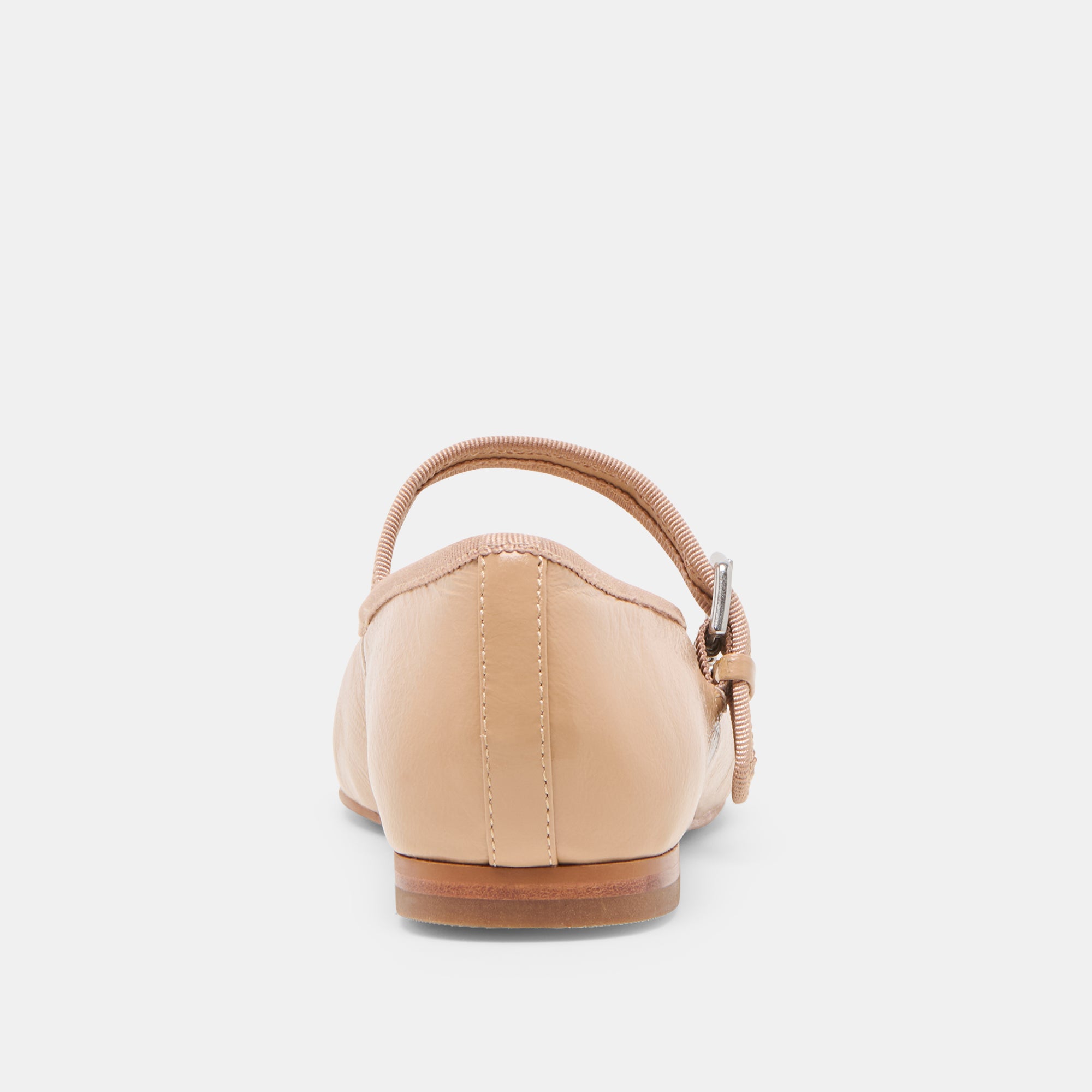 Roslyn Leather Ballet Flats for Women - Light Tan Comfortable Slip-On Shoes for Work, Office & Casual Wear