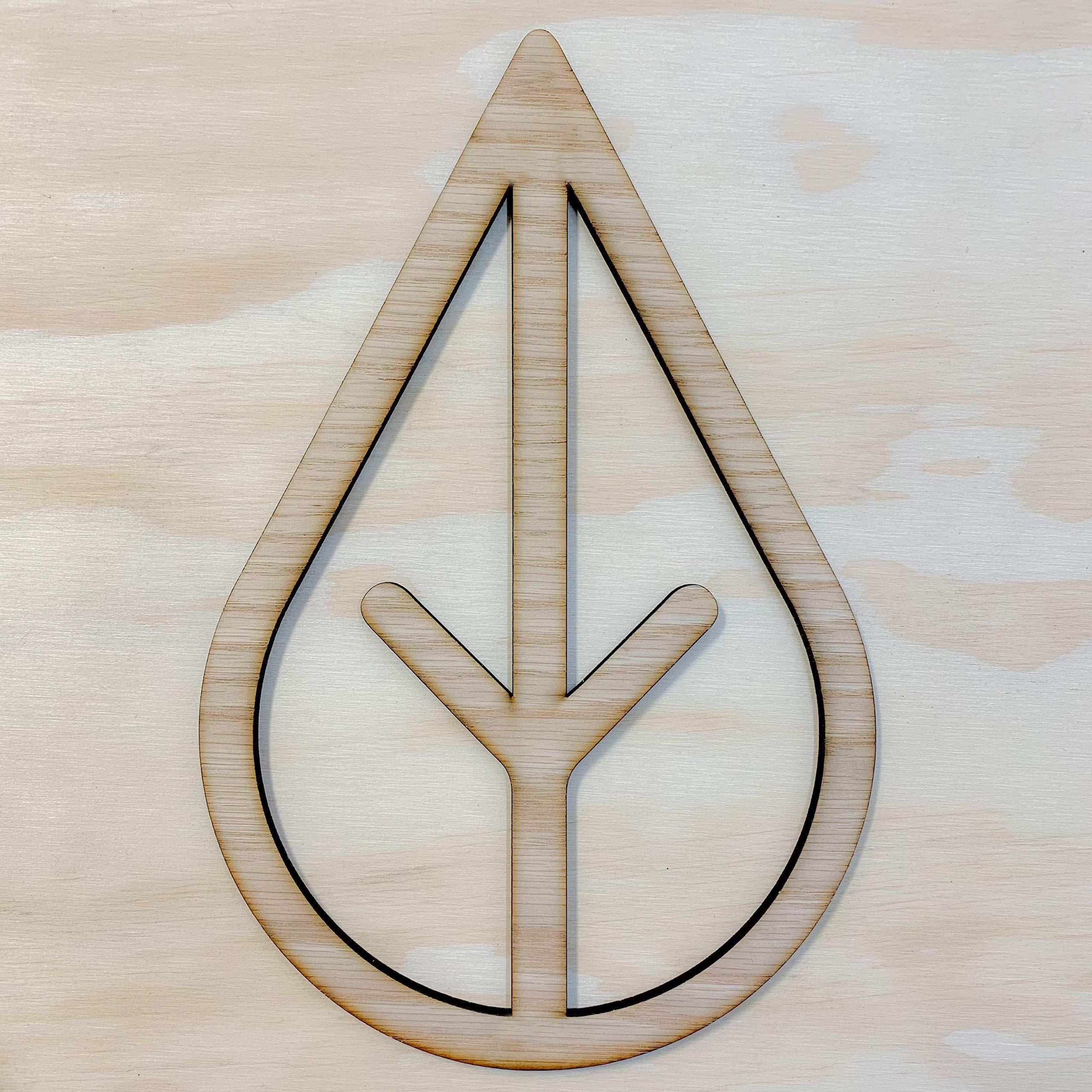 Four Elements Wooden Wall Art - Handcrafted Home Decor, Unique Housewarming Gift, Large & Small Sizes - Perfect for Living Room, Bedroom, or Office Wall Decoration