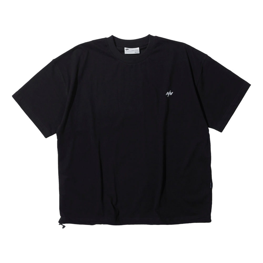 Nine Point Nine Expert Base Logo Short Sleeve Pullover Tee - Black | Men's Casual Wear for Everyday Comfort & Style