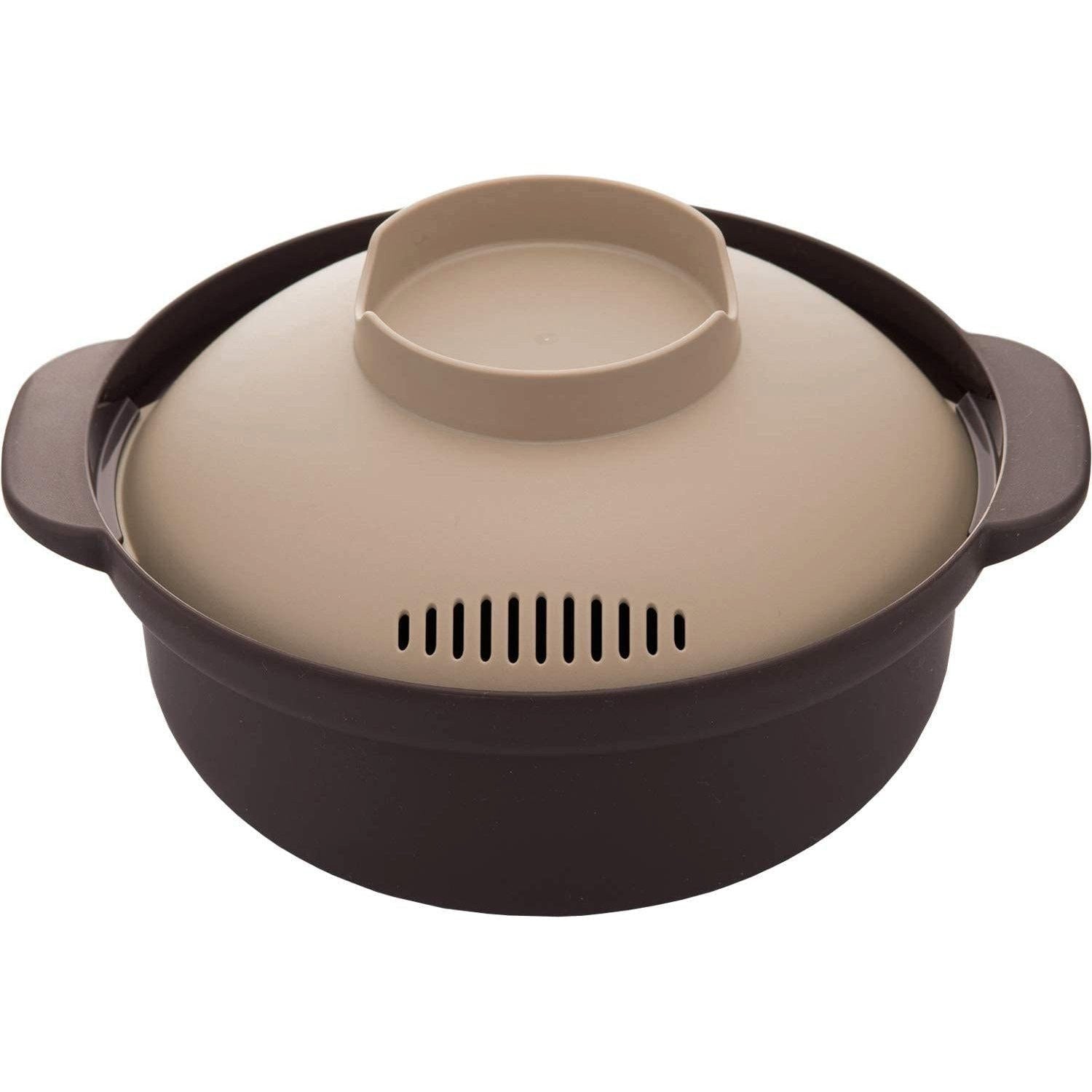 1.5L Single Serving Microwave Safe Nabemono Hot Pot - Perfect for Quick Meals, Dorm Cooking & Small Space Living