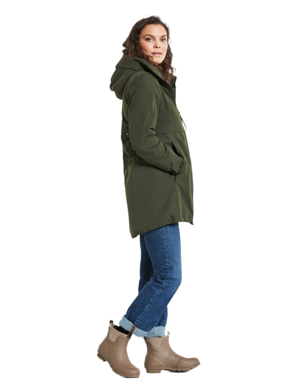 Didriksons Helle Women's Waterproof Winter Parka Jacket - Warm Windproof Coat for Outdoor Activities, Skiing & Snowboarding
