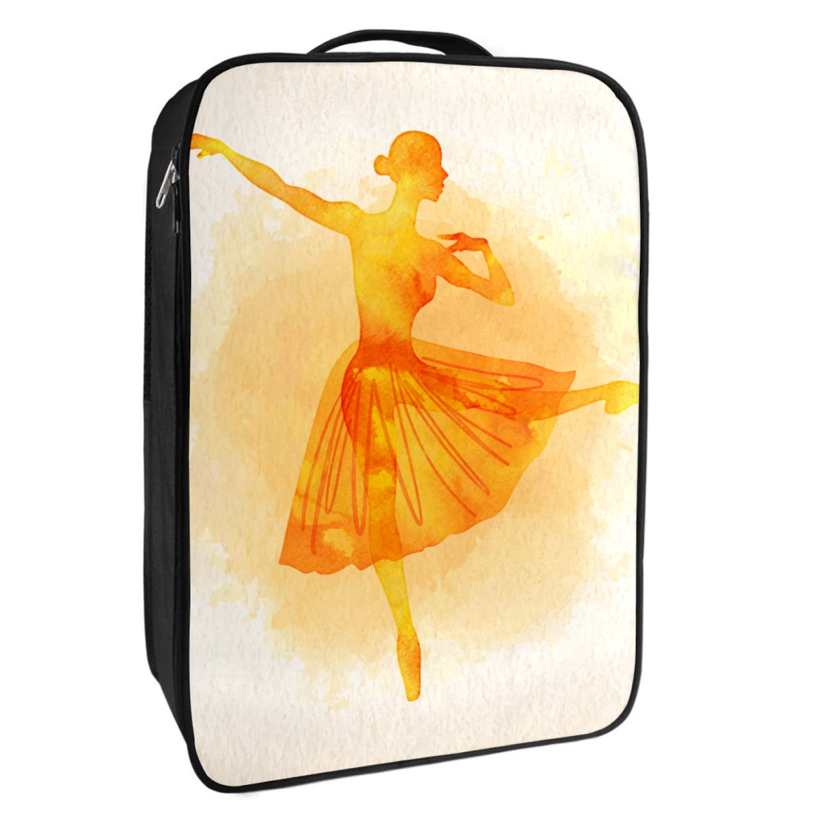 Waterproof Nylon Travel Shoe Bags for Men & Women with Zipper - Perfect for Dancing, Gym, and Luggage Organization (Set of 2)