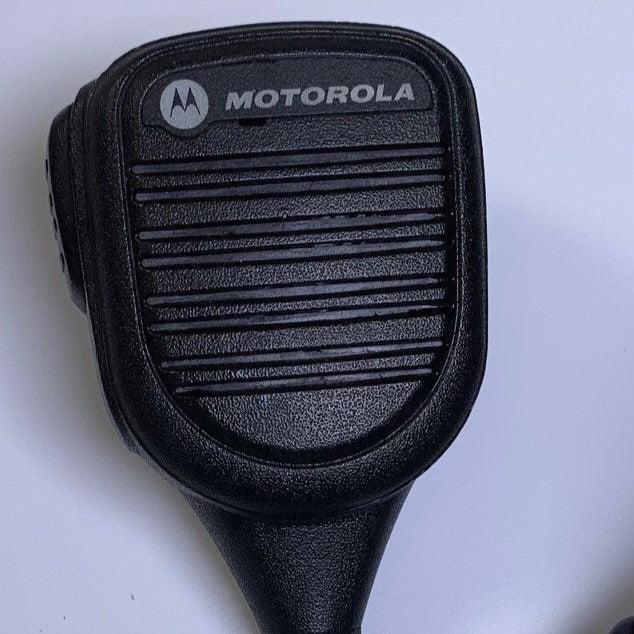Motorola PMMN4039A Remote Speaker Microphone RSM for Two-Way Radios - Hands-Free Communication Device for Security, Construction & Outdoor Activities