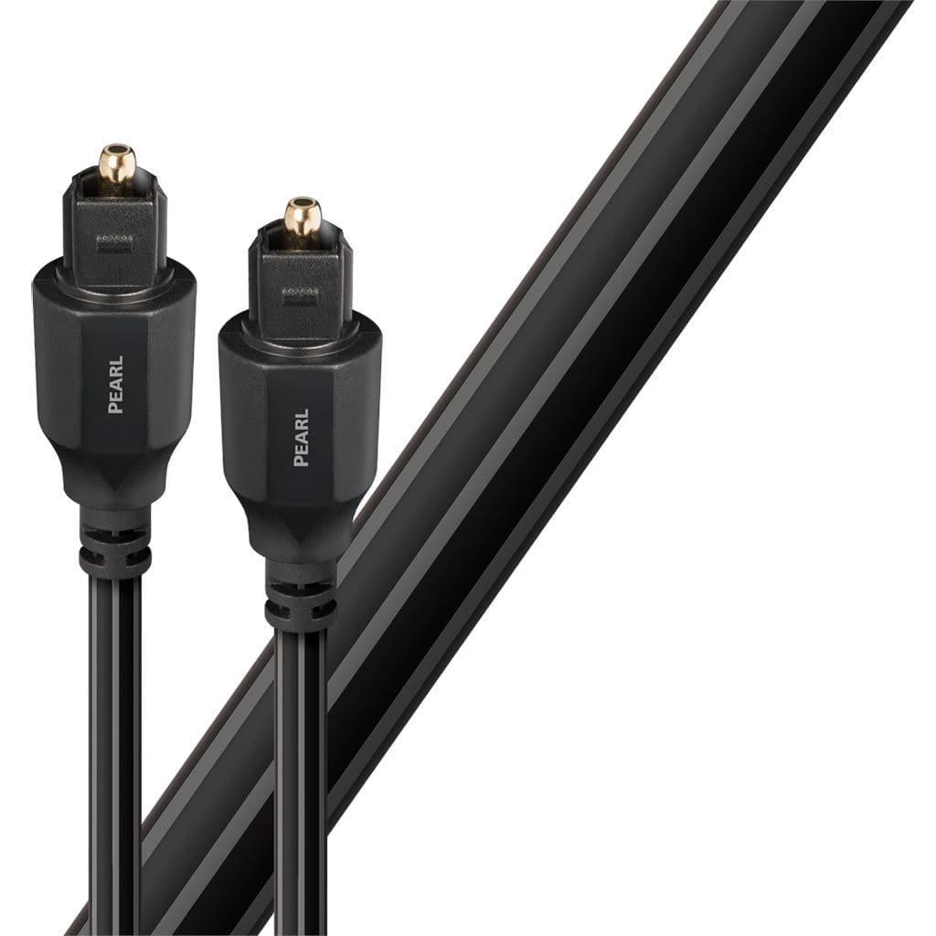 AudioQuest Pearl Optilink 48Gbps HDMI Cable - 4K 8K Ultra HD, HDR, Dolby Vision, ARC/eARC - High-Speed Fiber Optic HDMI 2.1 Cable for Home Theater, Gaming, and Professional AV Setups
