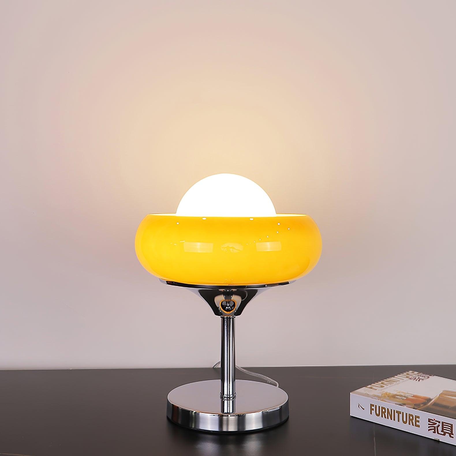 Harvey Table Lamp - Modern LED Desk Light for Home Office, Bedroom & Living Room - Adjustable Brightness & Warm White Light for Reading & Working