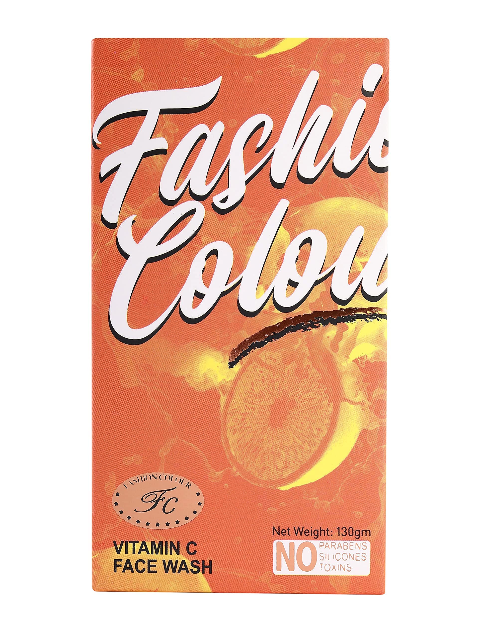 Vitamin C Face Wash with Lemon & Orange Extracts for Skin Radiance & Cell Regeneration - Brightening Cleanser for Glowing Skin (130g) | Perfect for Morning Routine & Acne-Prone Skin Care