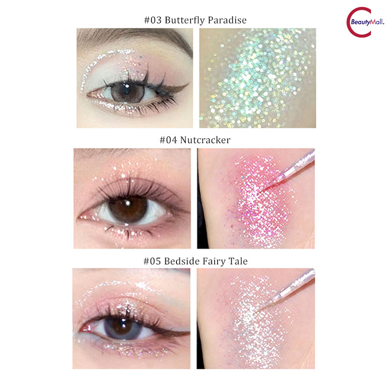 ARTVALUE Glitter Liquid Eyeshadow - Long Lasting, Waterproof, Vegan & Cruelty-Free Makeup for Party, Night Out & Special Occasions