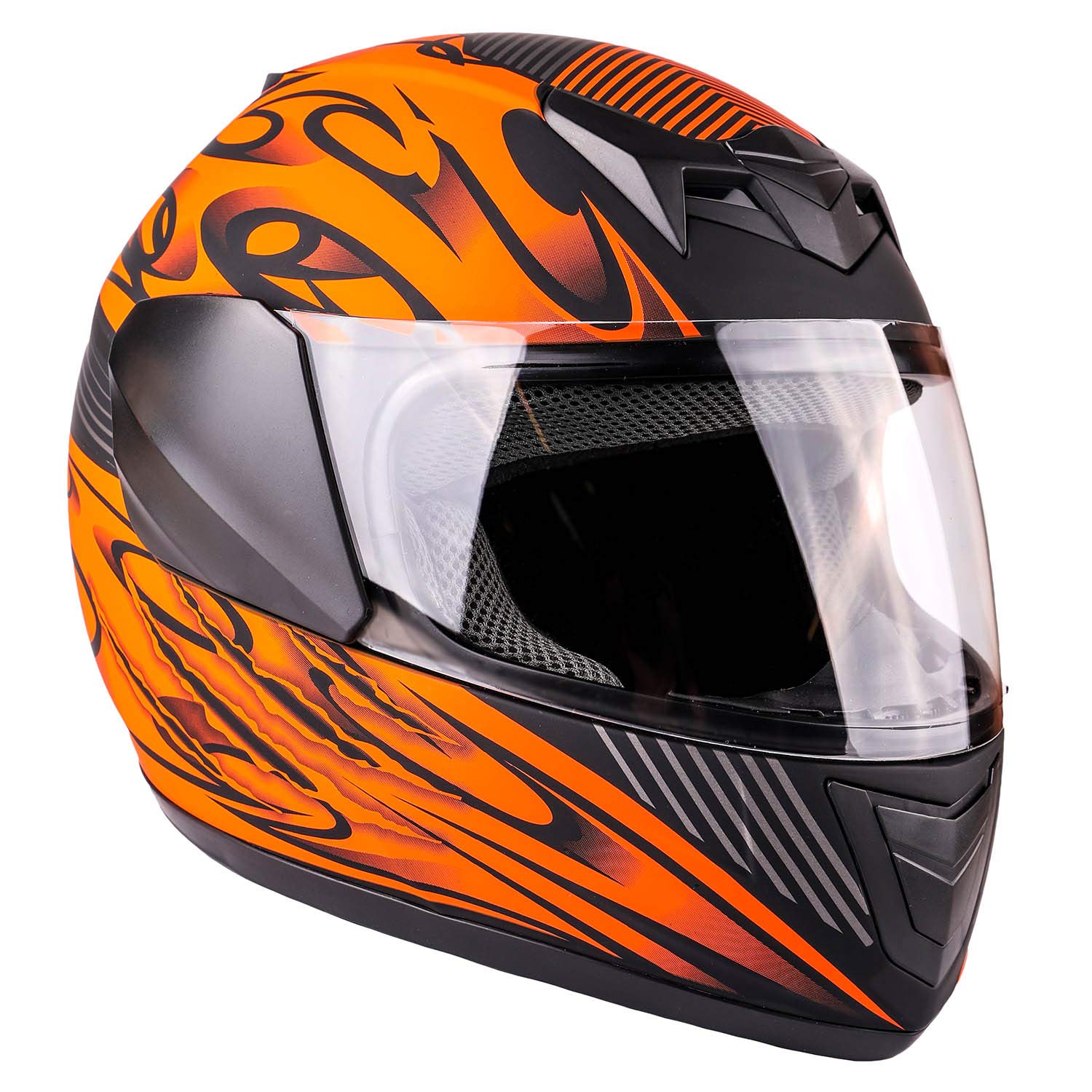 Typhoon Youth Kids Full Face Snowmobile Helmet - DOT Certified with Dual Lens for Boys & Girls - Perfect for Snowboarding, Skiing, and Winter Sports Safety