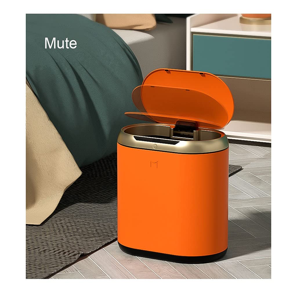Smart Automatic Trash Can with Lid - Touchless Induction Sensor for Kitchen, Bathroom, Office, Bedroom & Living Room | Hands-Free Garbage Bin for Hygienic Waste Disposal (Ideal for Home, Restaurant & Commercial Use)