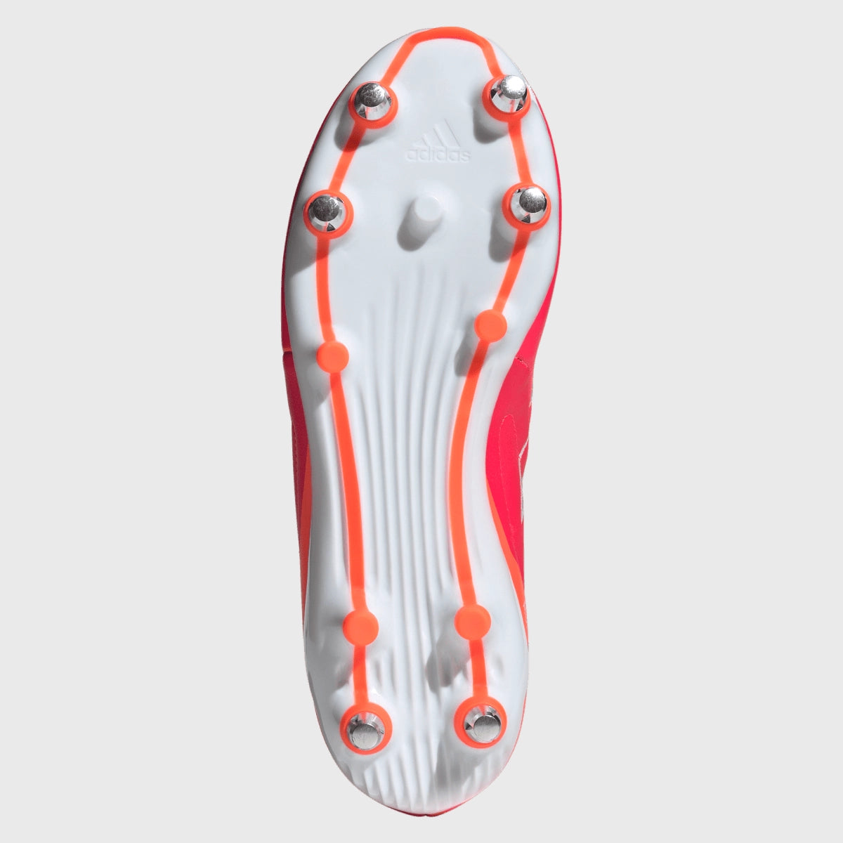 Adidas RS 15 Elite SG Rugby Cleats - Men's Soccer Football Boots in Lucid Red | Firm Ground Studs for Rugby & Soccer Matches, Training, and Outdoor Sports