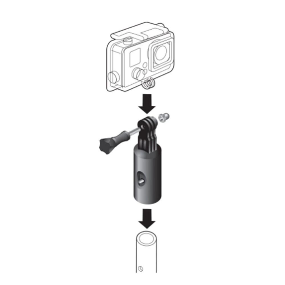 Shurhold Camera Adapter - Universal Mount for GoPro, DSLR & Action Cameras - Perfect for Travel, Vlogging & Outdoor Adventures
