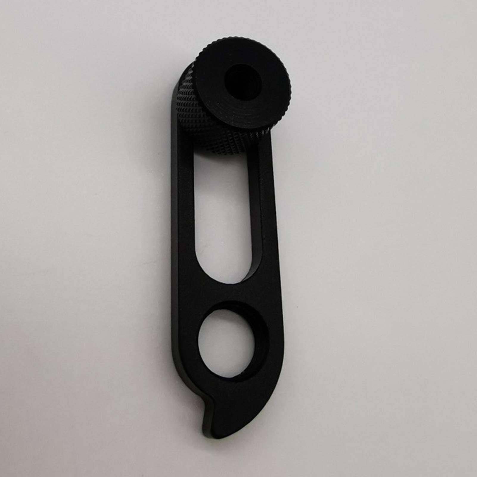Universal Bike Rear Derailleur Hanger & Tail Hook Extender - Durable Emergency Gear Replacement for Mountain & Road Bikes - Perfect Cycling Accessories (Black) | Ideal for Trail Repairs & Commuting Safety