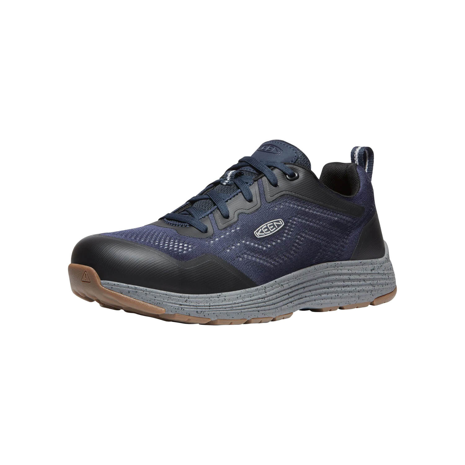 Sparta Men's Alloy Toe Work Shoes - Slip Resistant Safety Boots, Blue/Grey - Perfect for Construction, Warehouse & Industrial Work