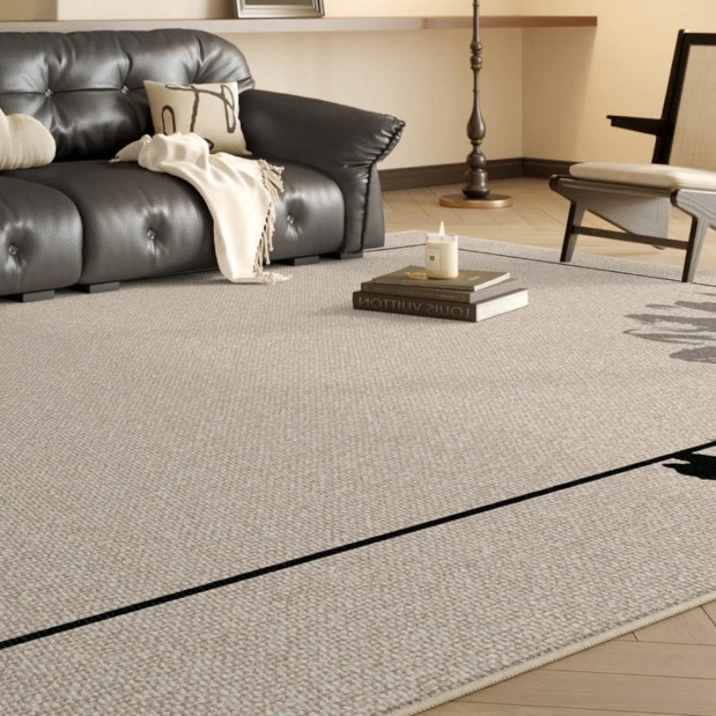 Emmie Velvet Waterproof Carpet for Living Room, Bedroom & Car – Soft, Stain-Resistant & Durable Home Decor Rug