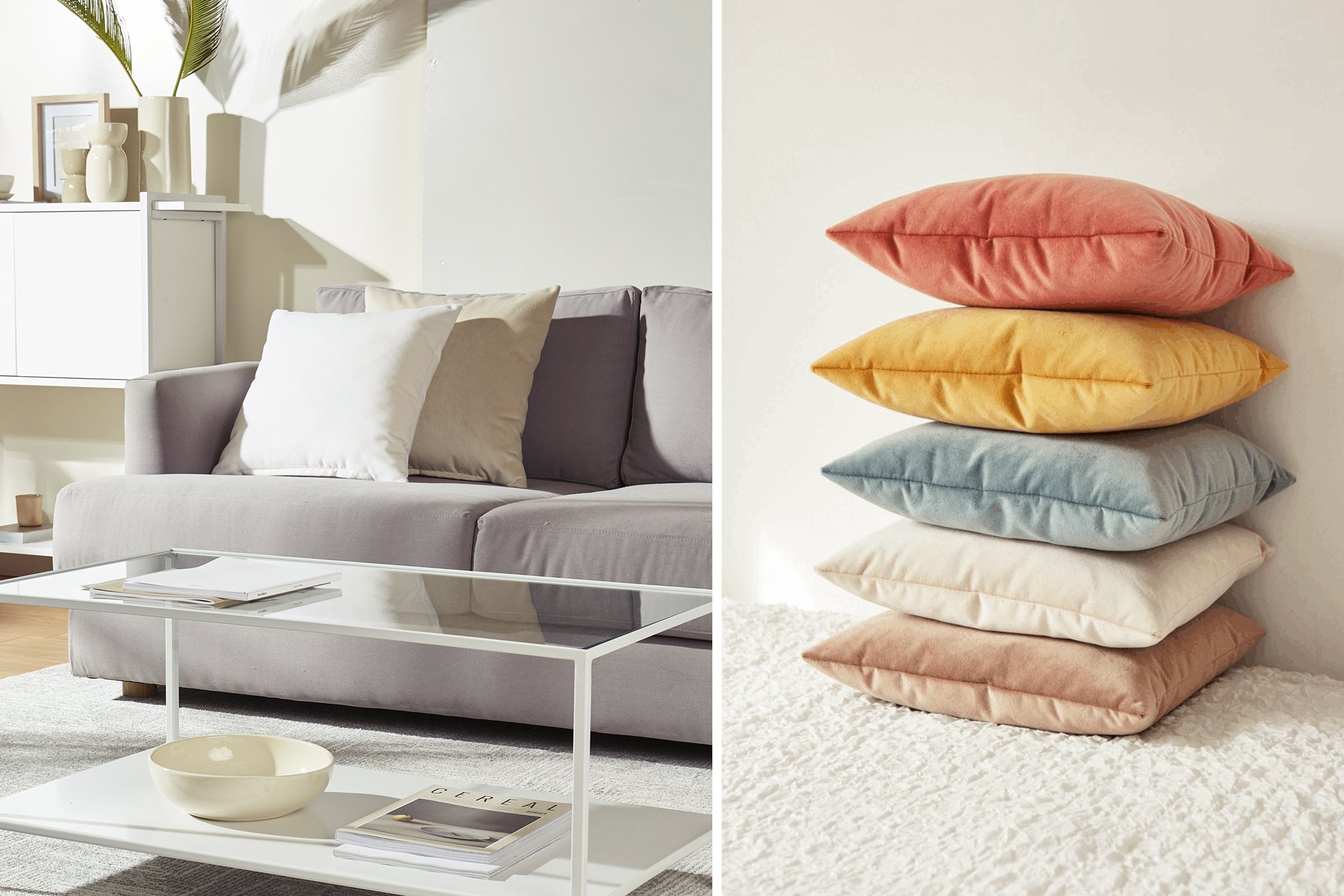 Luxury Velvet Pillow Covers - Soft & Stylish Home Decor for Living Room, Bedroom, or Sofa