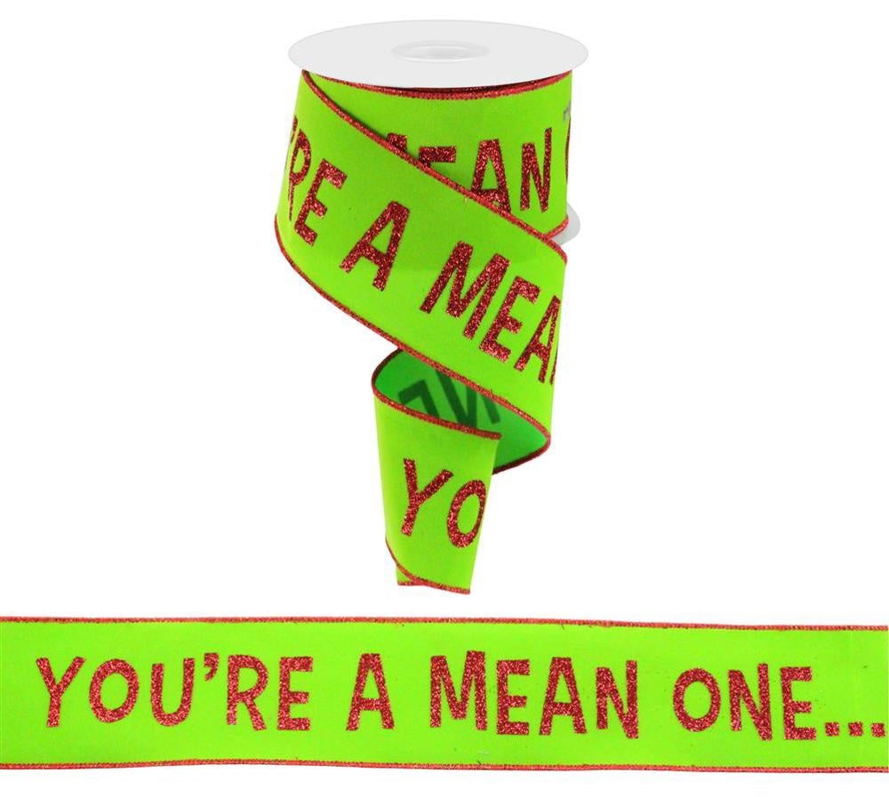 You're a Mean One