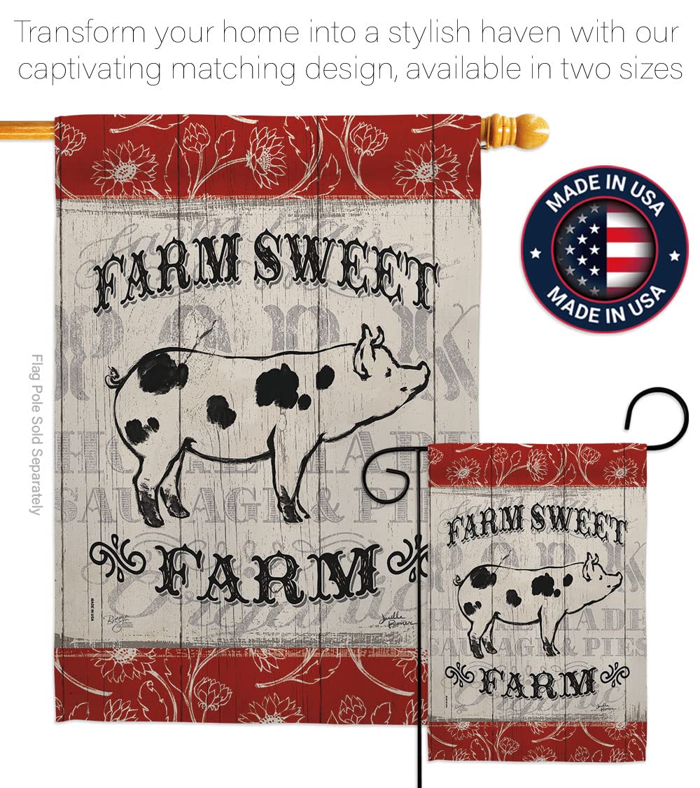 Sweet Pig Farm Animal Decorative Flag Set 28