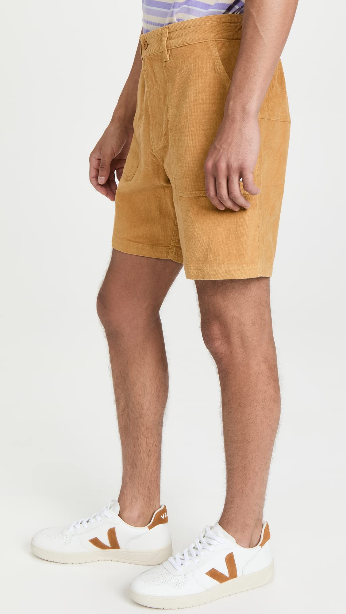 Banks Journal Men's Big Bear Corduroy Shorts - Comfortable Casual Wear for Summer & Outdoor Activities | Hiking, Beach, Travel
