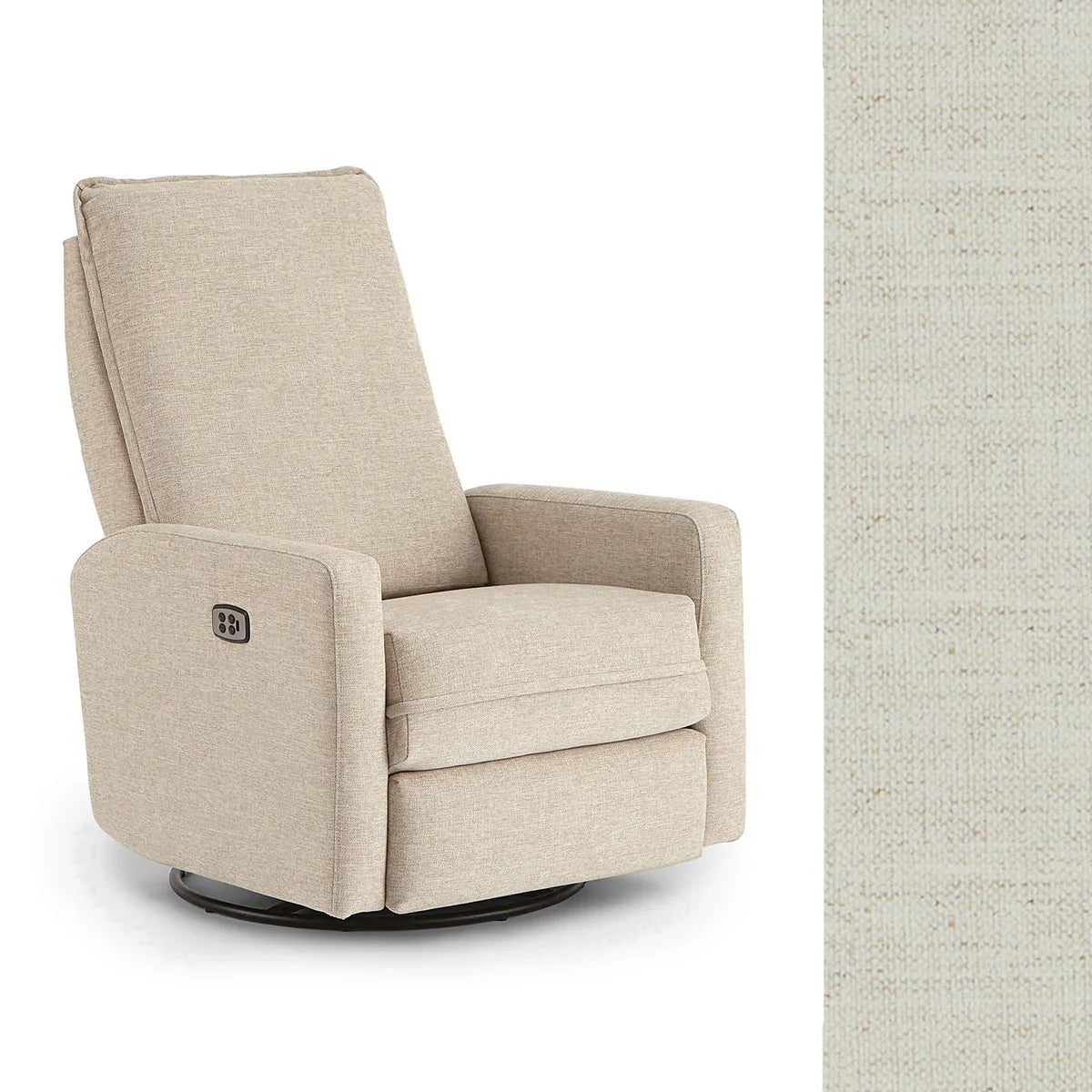 Best Calli Power Swivel Glider Recliner Chair - Ergonomic Comfort for Living Room, Nursery & Office - Perfect for Nursing, Relaxing & Working from Home