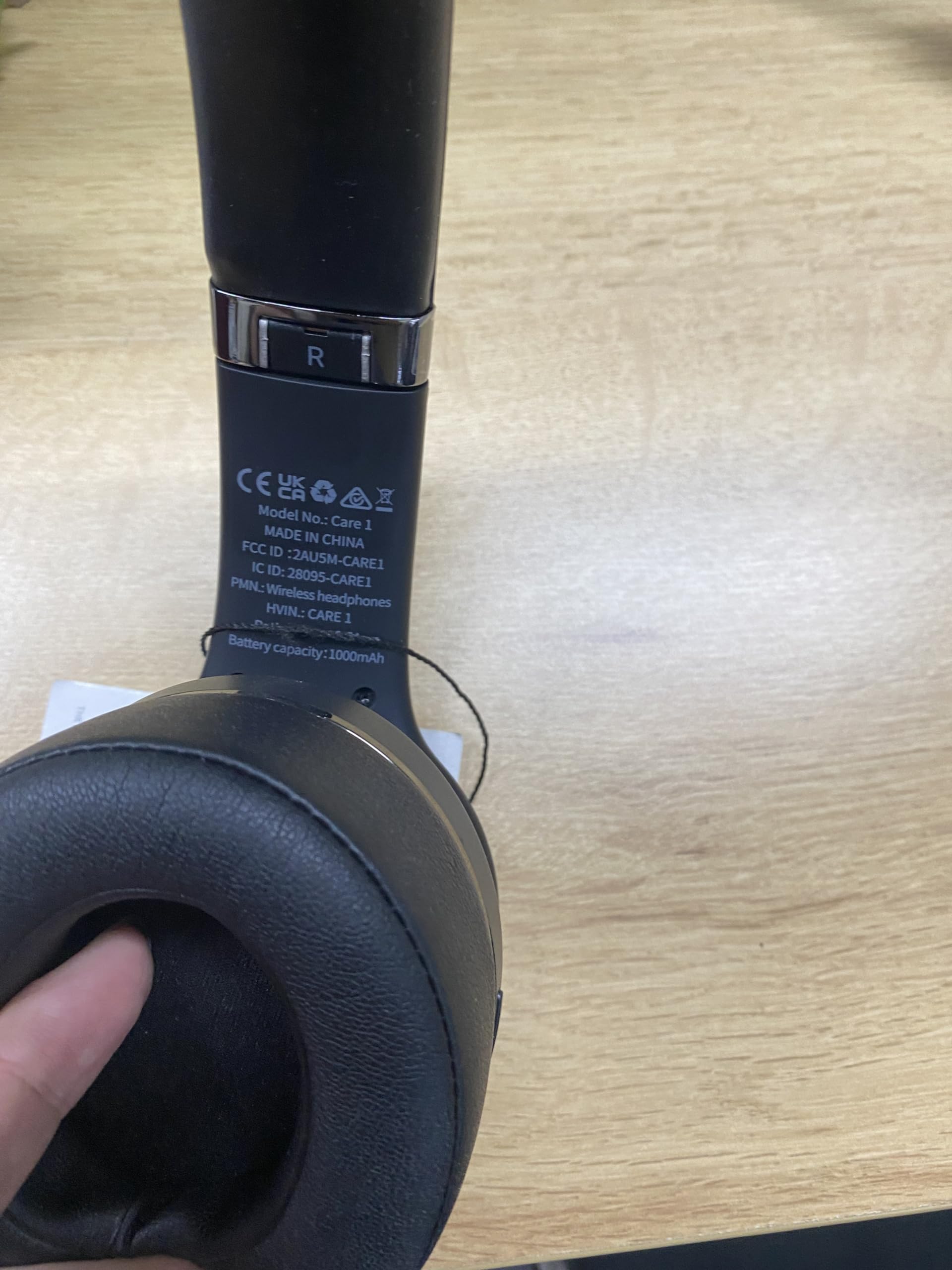 DOQAUS Wireless Bluetooth Headphones with 90 Hours Playtime, Hi-Fi Stereo Sound, Built-in Mic & 3 EQ Modes - Comfortable Over-Ear Design for iPhone, Android, PC - Perfect for Travel, Office & Gaming (Black)