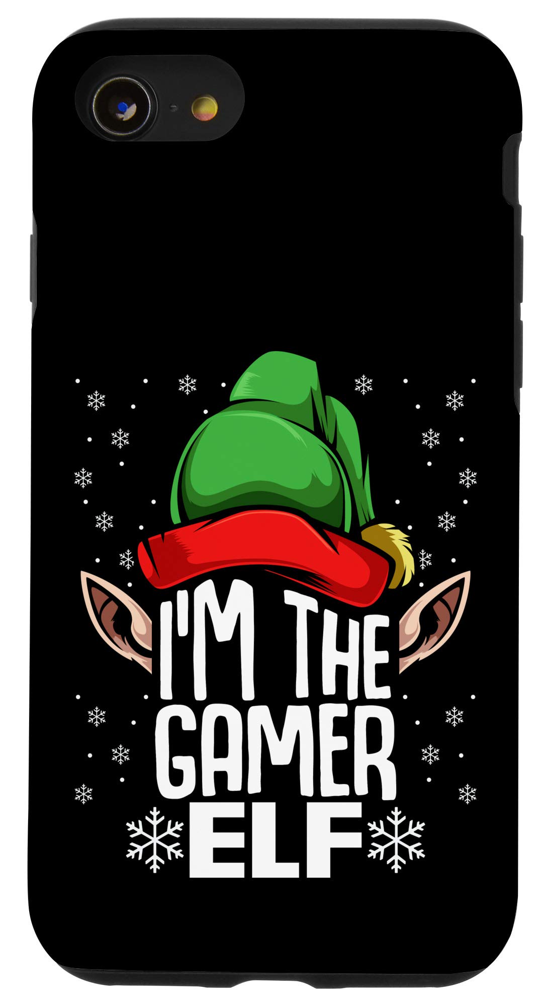 iPhone SE (2020)/7/8 Gaming Case - Christmas Themed PC Video Game Console Cover for Mobile Gaming & Holiday Decor