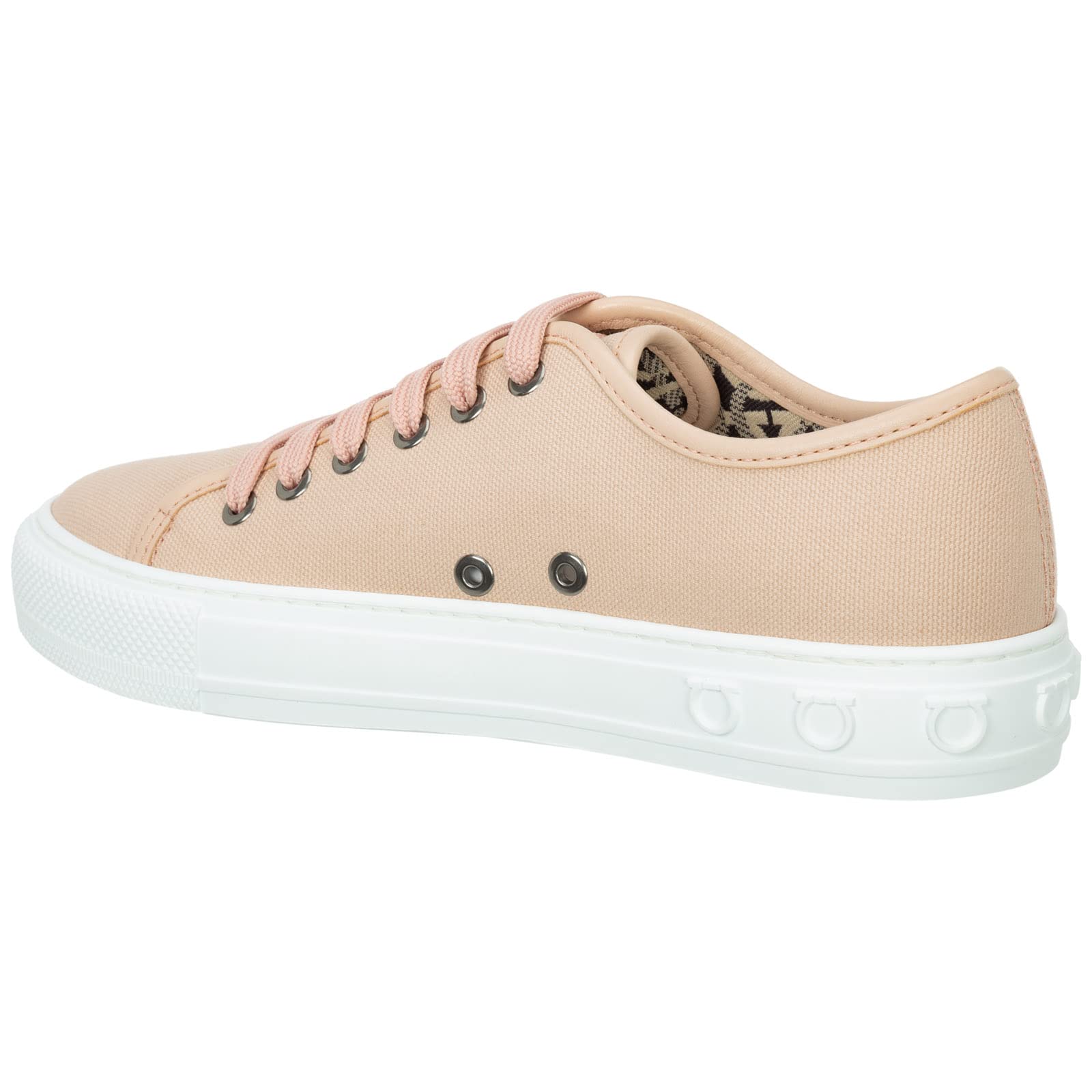 Salvatore Ferragamo Women's Pink Sneakers - Stylish & Comfortable Casual Shoes for Everyday Wear, Walking & Fashion Outfits