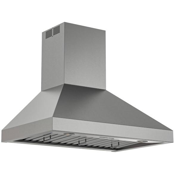 48 Inch WPP1 Series Stainless Steel Chimney Range Hood with IQ12 Blower System - Powerful Kitchen Ventilation for Home Cooking & BBQ
