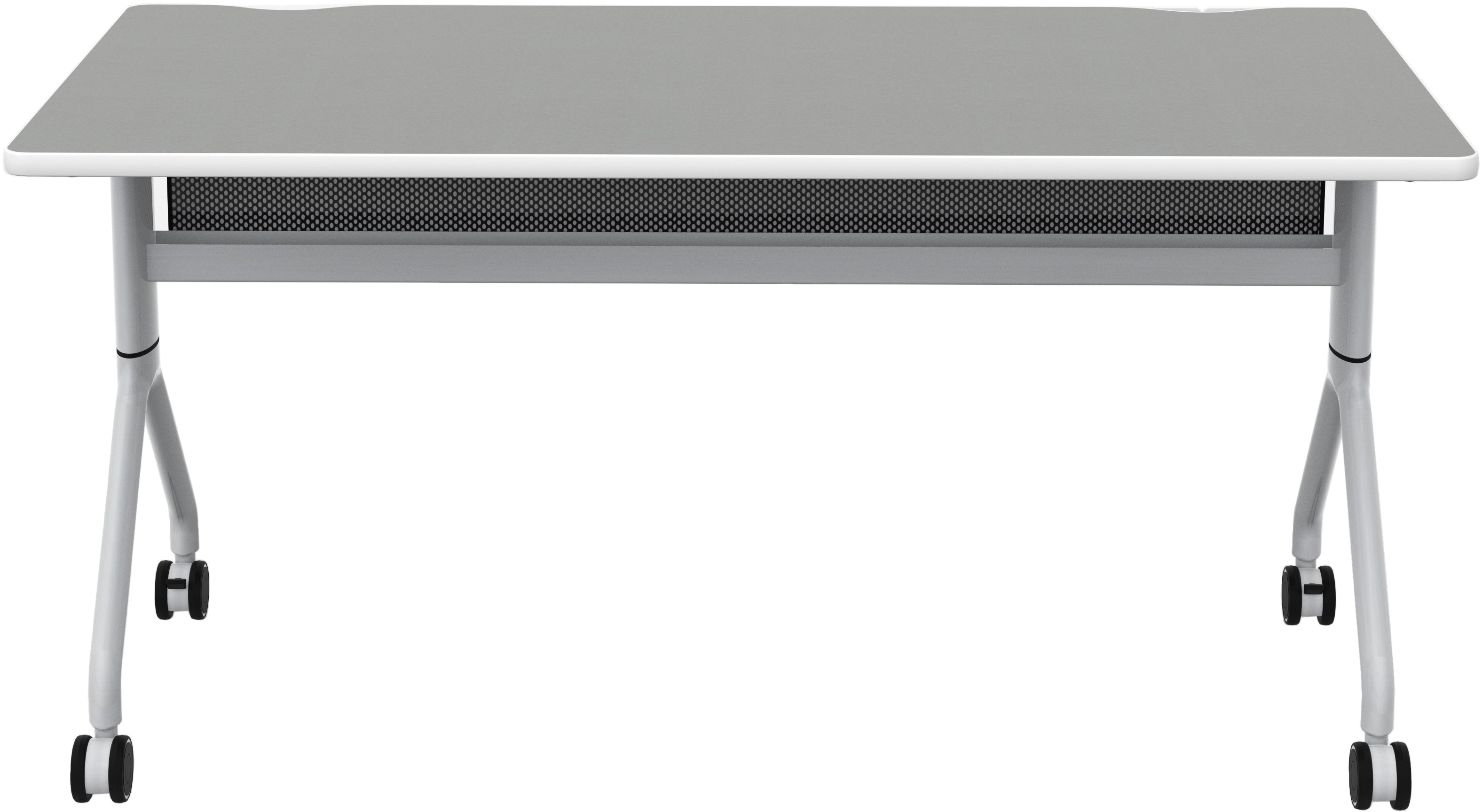 Safco Rumba 60 x 30 Inch Flip Nesting Table - Space-Saving Office & Home Furniture for Small Spaces, Meetings & Multi-Purpose Use [RBA6030FL]