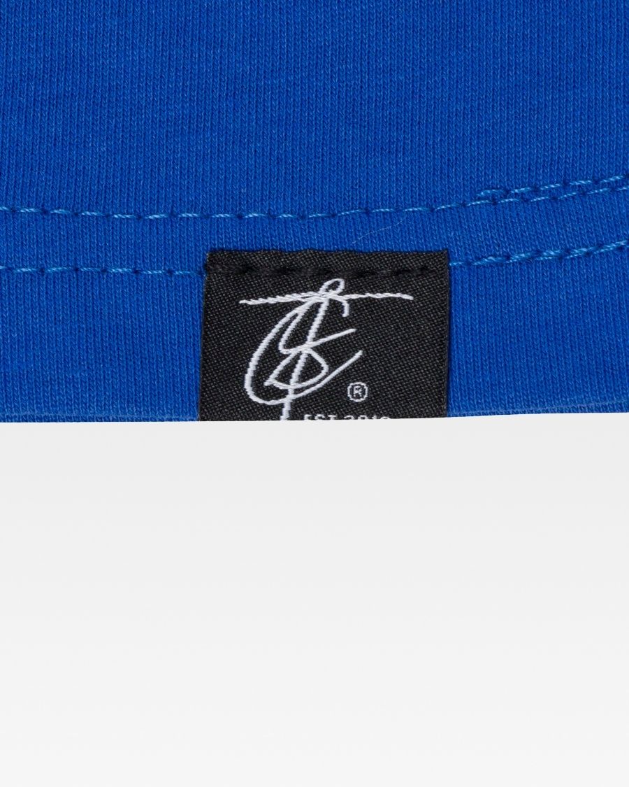 Houston Royal Blue Sports T-Shirt for Men - Comfortable Cotton Athletic Tee for Running, Gym & Casual Wear