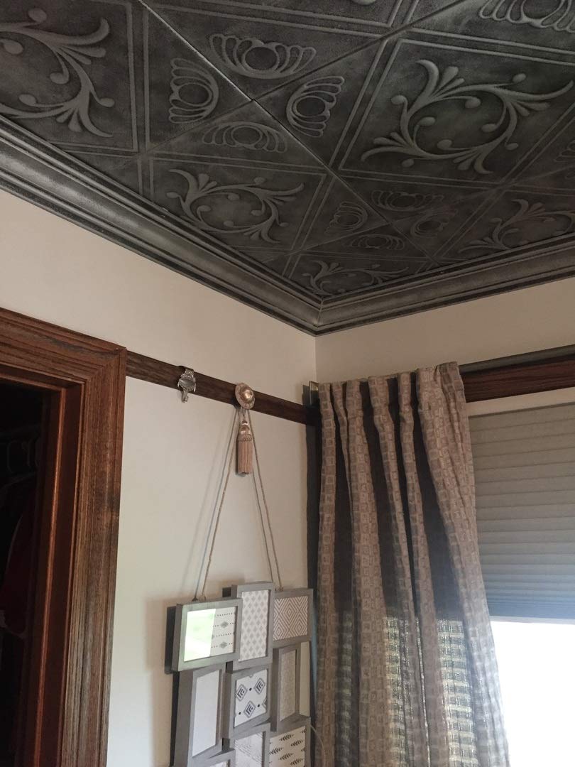 Premium Diamond Wreath Foam Ceiling Tiles - 12
